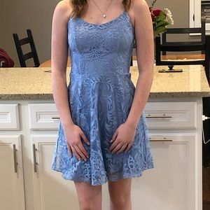 Blue formal dress!